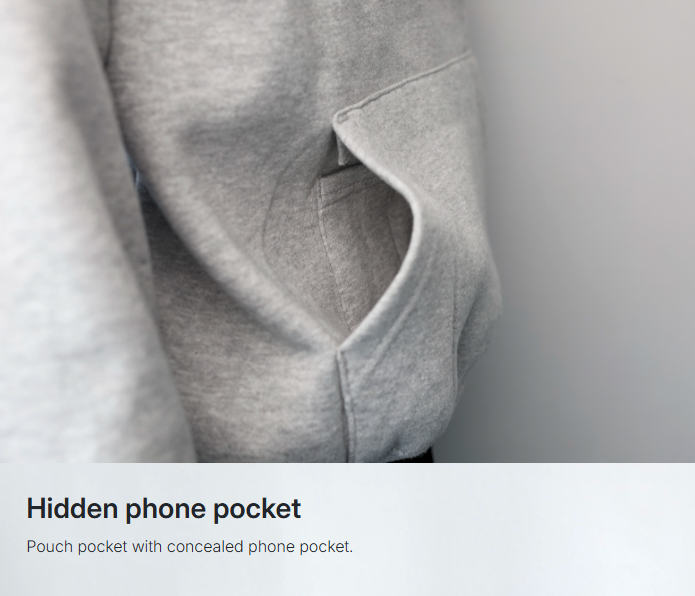 Copleston contrast colour leavers hoody