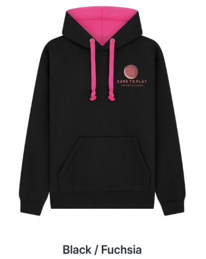 Copleston contrast colour leavers hoody