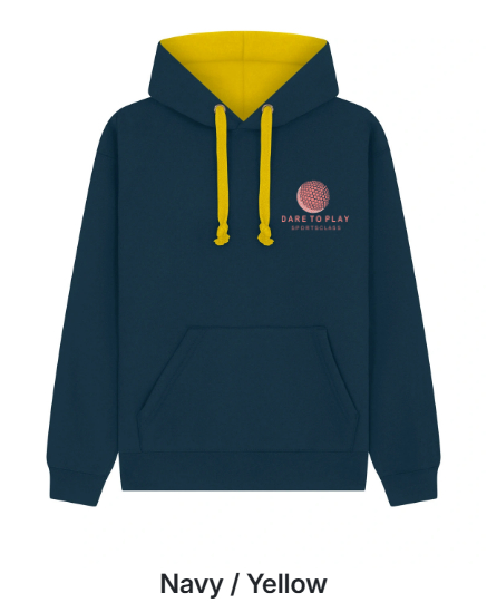Copleston contrast colour leavers hoody