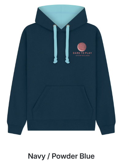 Copleston contrast colour leavers hoody