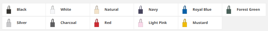 IHS Drama tote bag, available in 11 colours