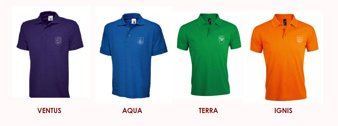 Ipswich School House Polo shirts