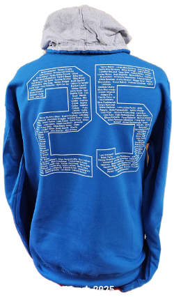 Paxman Academy leavers contrast hoody,