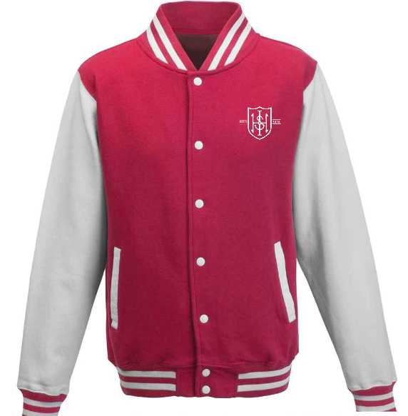 Varsity Style Jacket. Available in 16 colours