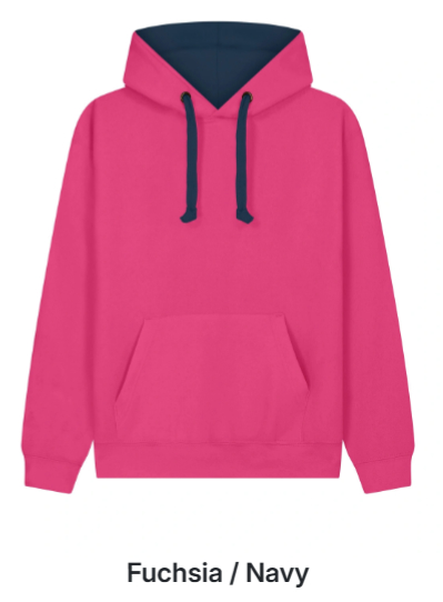 Woodbridge School Alpe D'Huez contrast hoody