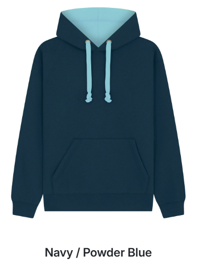 Woodbridge School Alpe D'Huez contrast hoody